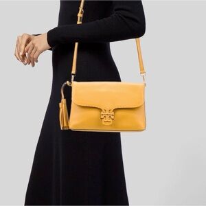 Tory Burch McGraw Mustard Crossbody Bag